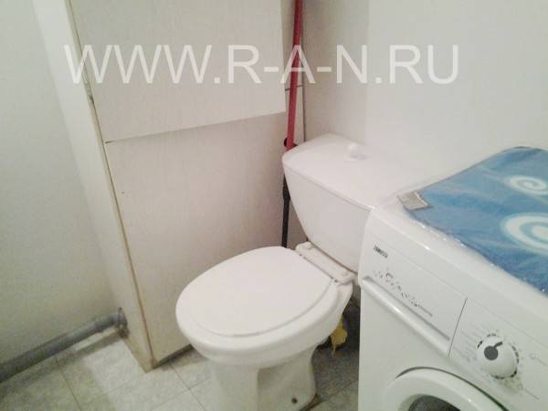 Санузел в белой краске