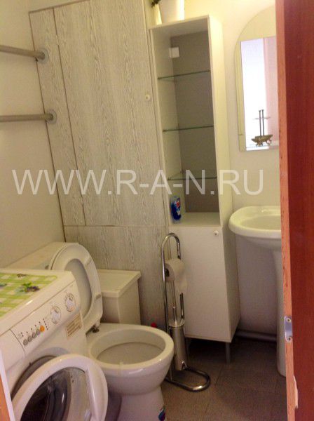 Квартира сдается в аренду с отделанным санузлом